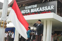 Pimpin Upacara Hari Santri 2026, Wali Kota Appi Berikan Bantuan untuk Pesantren