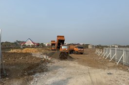 Penimbunan Lahan Stadion Untia Mulai Dikerjakan