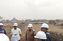 Appi Tinjau Penimbunan Stadion Untia, Konstruksi Awal 2027 dan Rampung Akhir Tahun