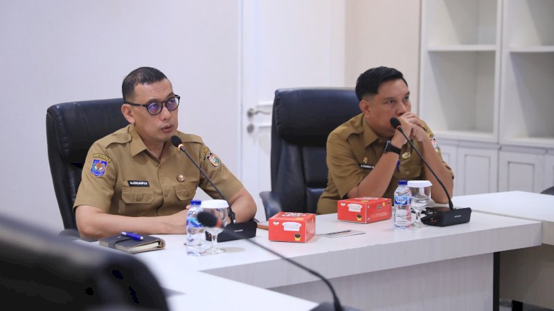 Sekda Makassar Pimpin Rapat Finalisasi Persiapan HUT ke-419