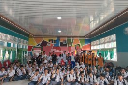 Asmo Sulsel Edukasi Pelajar Parepare dan Sidrap, Ingatkan Bahaya Kebiasaan Sepele saat Berkendara