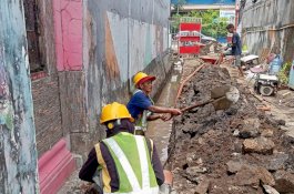 Pemkot Makassar Benahi Jalan dan Drainase  Pongtiku, Dilengkapi U-Ditch 