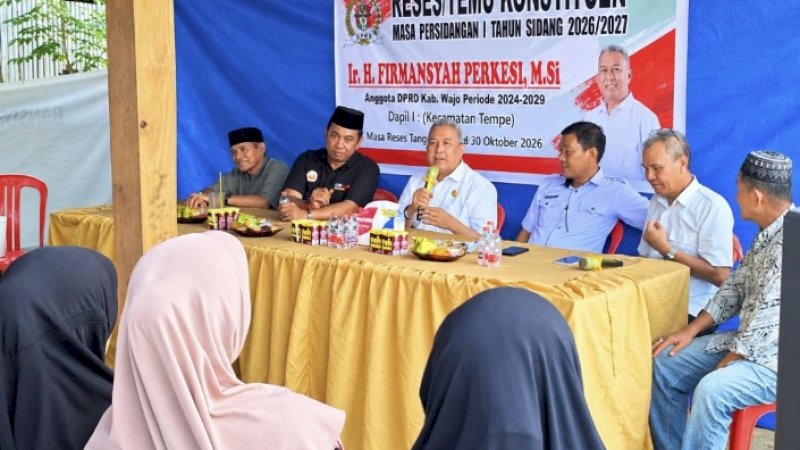 Ketua DPRD Wajo Tampung Aspirasi Warga Wiringpalennae, Jembatan Padduppa&ndash;Timoro Jadi Prioritas