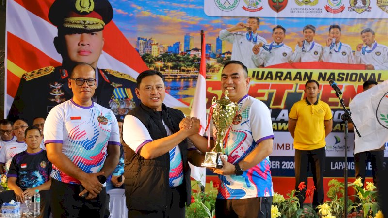 Kapolda Sulsel Buka Kejurnas Soft Tennis 2026 di Lapangan Tenis Kodam XIV/Hasanuddin