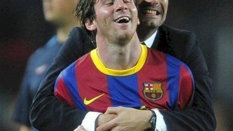 Messi dan Guardiola