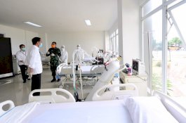 Sebulan, Bed Occupancy Rate RS Darurat Wisma Atlet Jakarta Turun 45,2 Persen