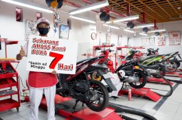 Mau Service di Hari Minggu? Gak Usah Khawatir, Kini AHASS Buka Tiap Hari