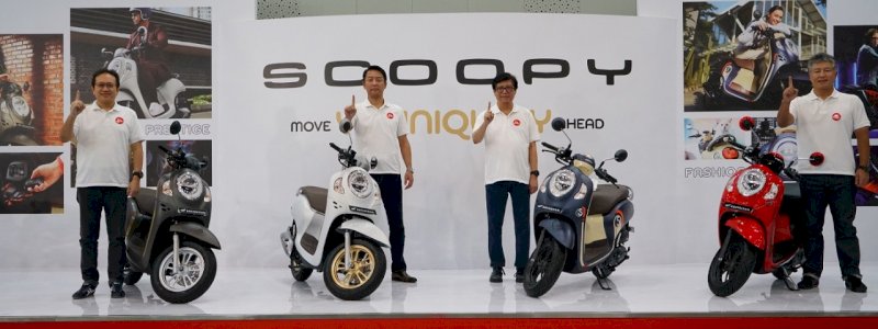 Asmo Sulsel Gelar Virtual Launching All New Honda Scoopy Generasi Terbaru