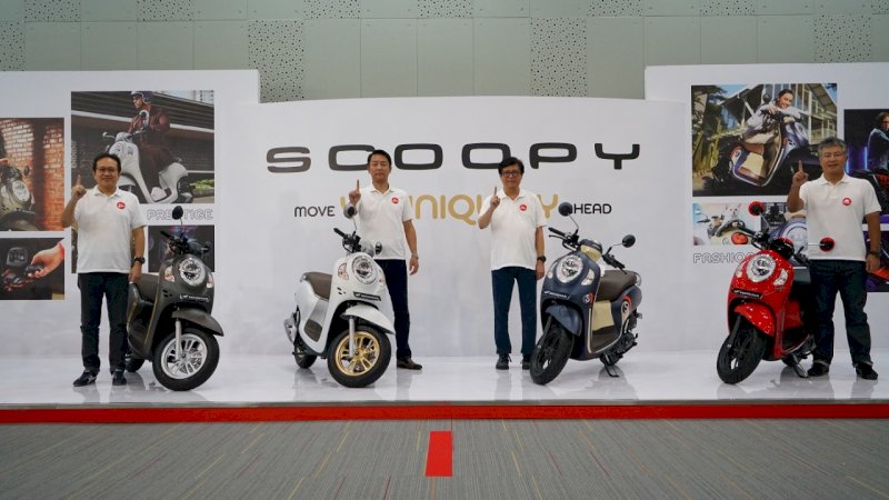 Asmo Sulsel Gelar Virtual Launching All New Honda Scoopy Generasi Terbaru