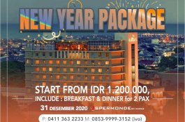 Momen Pergantian Tahun, Santika Hotel Tawarkan Early Bird dengan Diskon 25 Persen