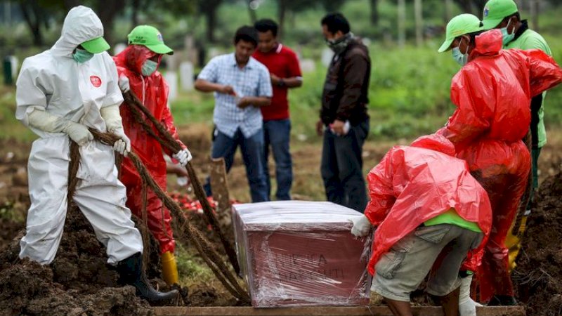 Ranking 3 Nasional, 10 Orang Meninggal akibat Covid-19 di Sulsel