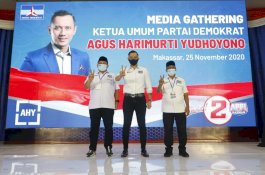AHY: Saya Hadir untuk Pastikan Kemenangan Appi-Rahman di Makassar
