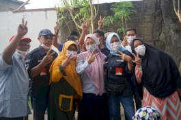 Melinda Aksa Kampanyekan Appi-Rahman di Maccini Sombala, Warga: Sederhana ki Tawwa