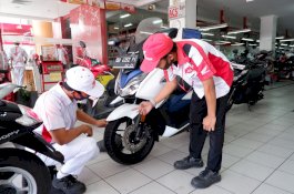 AHASS Terapkan PSBB! Pasang Spare Part Bebas Biaya