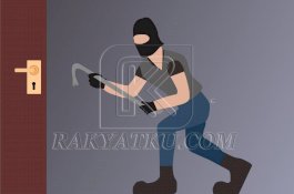 Maling Ini Beraksi Saat Tetangganya Salat di Masjid