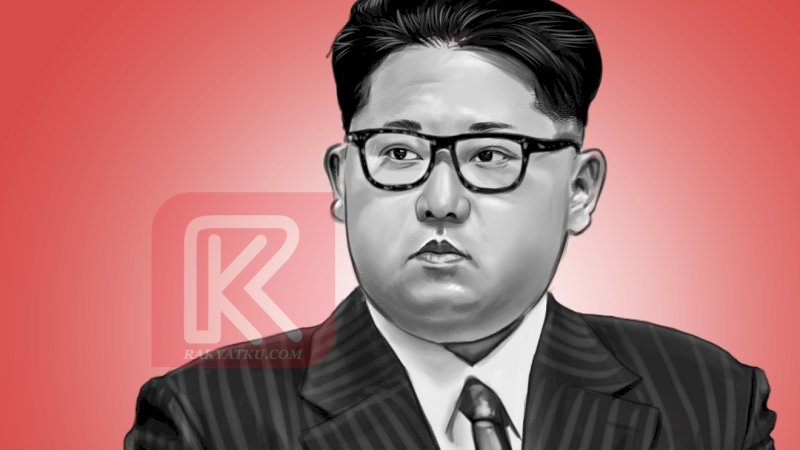 Pemimpin Korea Utara, Kim Jong-un.