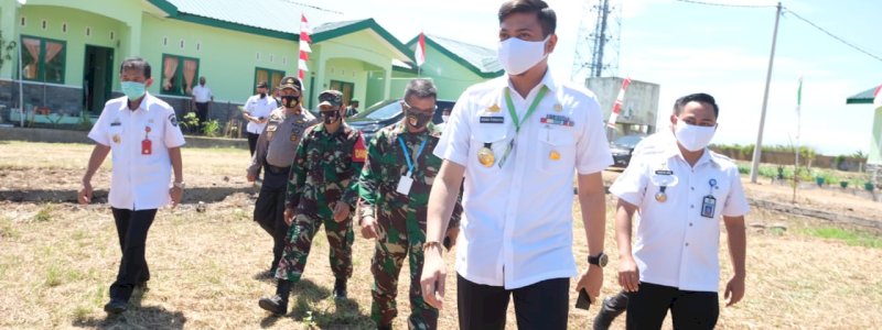 Dirintis Almarhum IYL, Pemkab Gowa Serahkan Rumah Dinas Asrama Kodim 1409