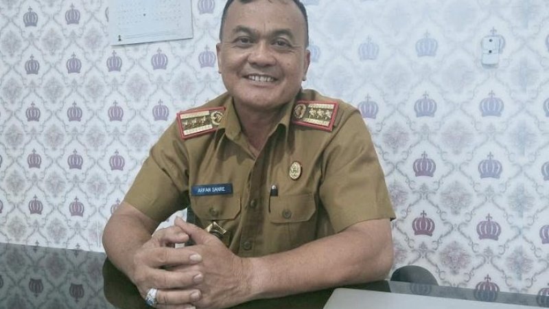 Kepala Dinas Kelautan dan Perikanan Kabupaten Jeneponto, Arfan Karaeng Tompo.