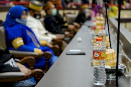 Air Kemasan Berlogo Sulsel Warnai Perayaan HUT Ke-351 Sulsel