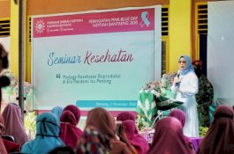 Hadiri Peringatan Pink Blue Day, Ini Pesan Ketua PKK Bantaeng untuk Perempuan