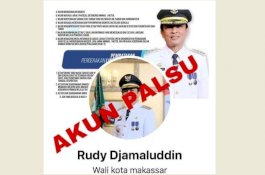Waspada Akun Palsu Catut Nama Penjabat Wali Kota Makassar Prof Rudy Djamaluddin