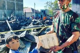 Ajaib, Al-Qur'an Ditemukan Utuh di Antara Puing-Puing Kebakaran di Parepare