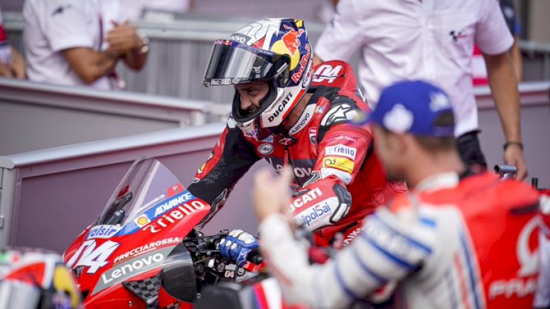 Sumber Foto: Akun Twitter Andrea Dovizioso.