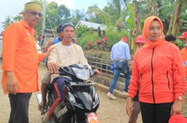 Anir ke Warga Tompobulu Pangkep: Jalan dan Air Bersih Prioritas Kami