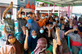 Anir-Lutfi Dapat Dukungan Warga Kali Bone Usai Debat Kedua