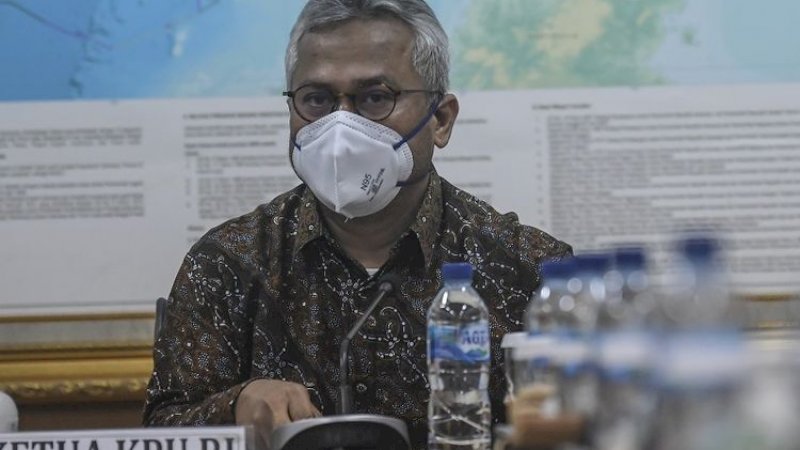 Ketua KPU RI Arief Budiman Positif Covid-19 (ANTARA FOTO)