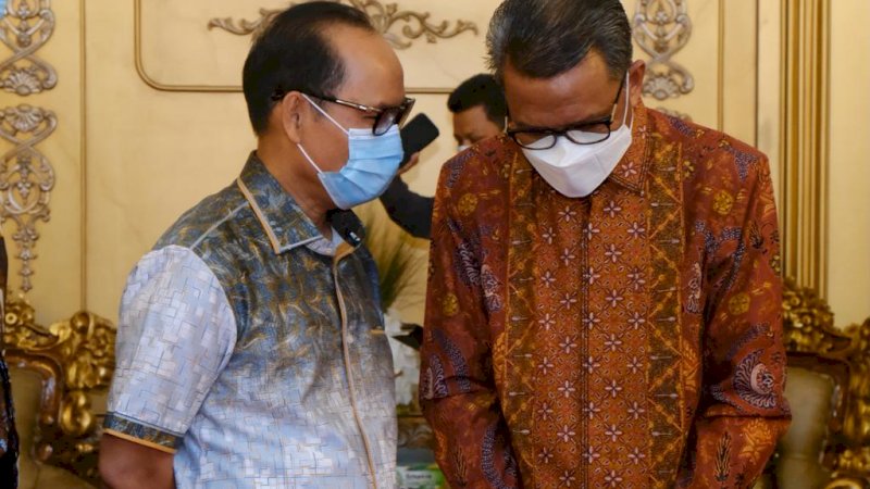 Nurdin Abdullah Ajak Apindo Jaga Pertumbuhan Ekonomi Sulsel di Tengah Pandemi Covid-19