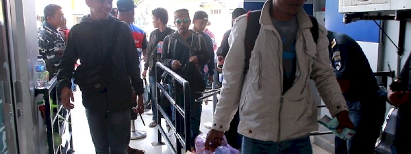KSOP Parepare Perketat Prokes Antisipasi Ledakan Penumpang