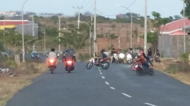 Balapan Liar di Jalan Poros Jeneponto-Bantaeng Marak Lagi, Warga Minta Polisi Bertindak