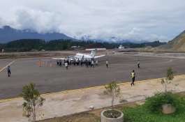 Pesawat Berhasil Mendarat di Bandara Buntu Kunik Toraja, NA: Ini Berkat Perjuangan dan Doa