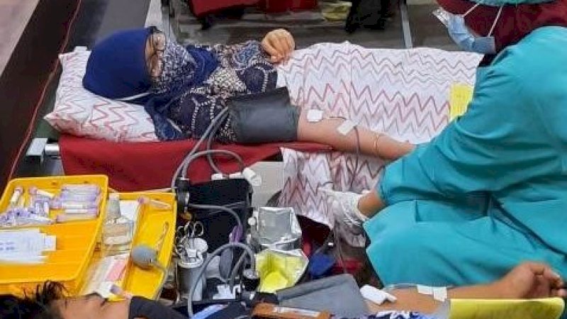 Gelar Donor Darah, Bapenda Sulsel Kumpulkan 37 Kantong