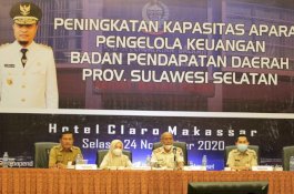 Bapenda Sulsel Latih Pengelola Keuangan, Peserta Tanyakan Pajak Alat Berat