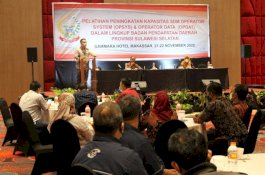 Operator Sistem dan Operator Data dari 25 Samsat Se-Sulsel Ikuti Pelatihan yang Digelar Bapenda Sulsel