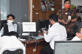 BKPSDM Gowa Lakukan Pencocokan Data CPNS Tahun 2020