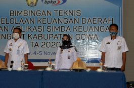 Pj Sekda Gowa Harap Laporan Keuangan Bisa Selesai Tepat Waktu