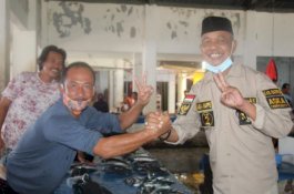 Lanjutkan Blusukan, Aska Mappe Serap Aspirasi Pedagang di Pasar Mangkoso