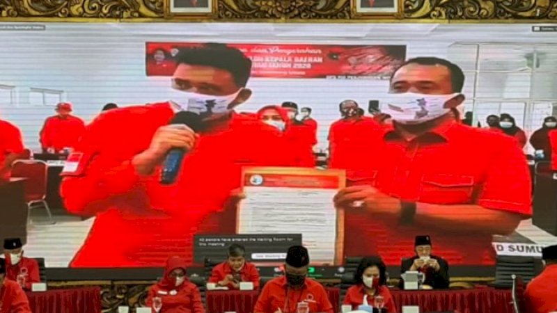 Menantu Jokowi dan Keponakan Prabowo Kantongi Rekomendasi PDIP di Pilkada 2020