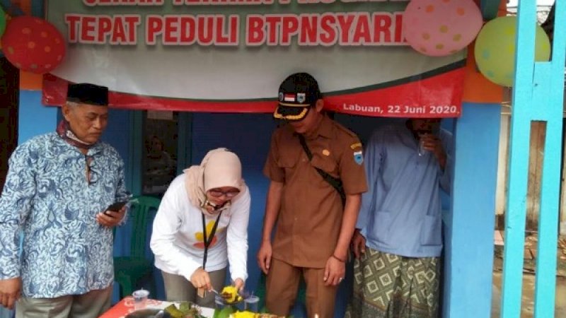 Bank Tabungan Pensiunan Nasional (BTPN) Syariah Disaster Management Center (DMC) Dompet Dhuafa, mengadakan Program Tepat Peduli Komunitas Nasabah BTPN Syariah.