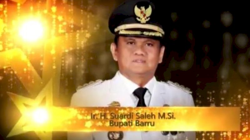 Bupati Barru, Suardi Saleh.