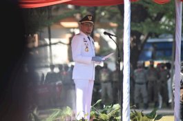 Detik-Detik Upacara HUT RI ke-75 di Kabupaten Gowa
