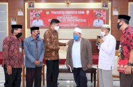 Pengurus Ittihad Persaudaraan Imam Masjid Sulsel Temui Bupati Gowa