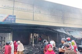 Bupati Jeneponto Menangis Lihat Pasar Turatea Karisa Terbakar