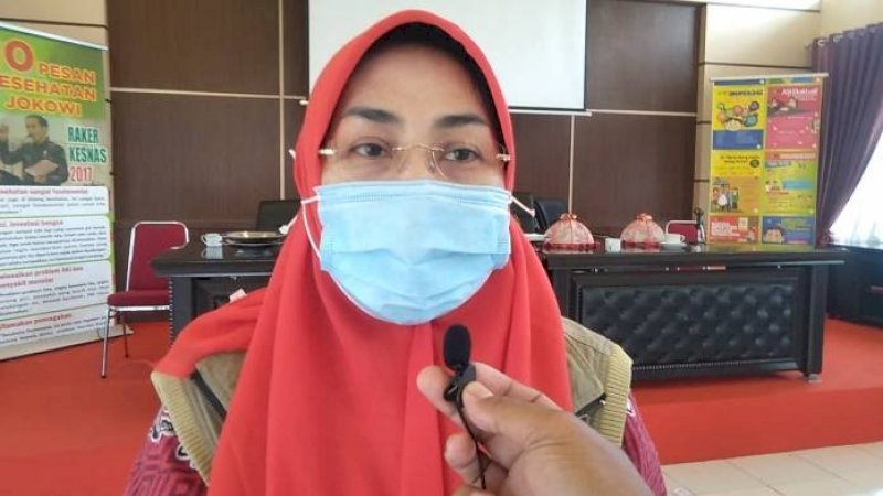 Kadis Kesehatan Jenneponto,  Susanti Mansyur. 