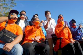 Asosiasi Driver Ojol Makassar Dukung Program Danny-Fatma