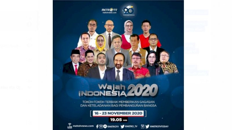 Danny Pomanto, Erick Thohir, hingga Sri Mulyani Masuk Daftar Tokoh Terbaik Indonesia