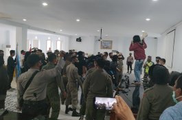 Mahasiswa Pangkep Unjuk Rasa Desak Transparansi Anggaran Covid-19